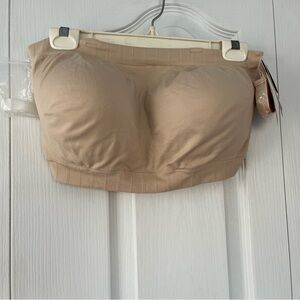 NEW Shapermint Essentials Convertible Strapless Bandeau Bra, 3XL